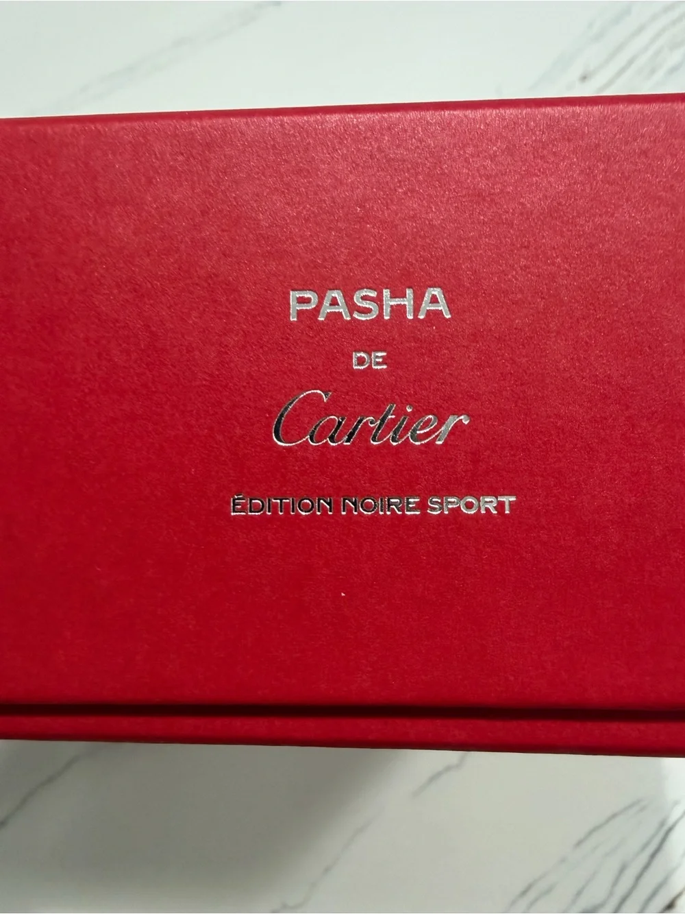 CARTIER PASHA NOIR SPORT SET